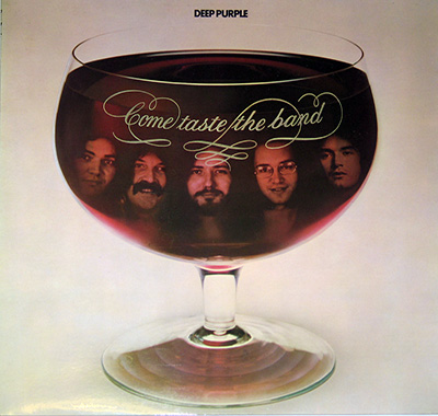 DEEP PURPLE - Come Taste the Band (English Release) album front cover vinyl record